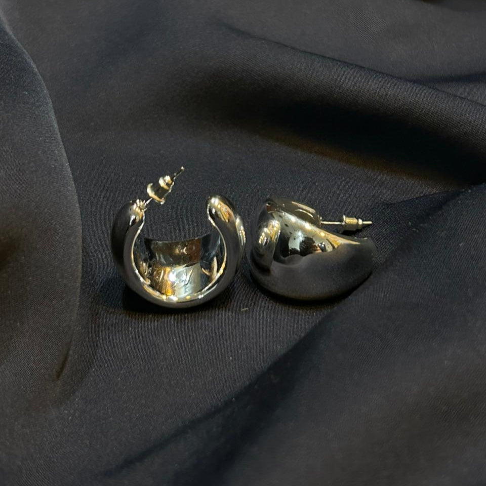 Gold Moon Earrings